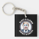 Search for funny clown key rings Donald