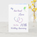Search for 10th anniversary cards Pretty