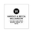 Search for monogram address rubber stamps Trendy