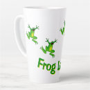 Search for cute frog mugs Green