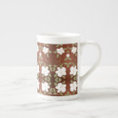 Search for flowered mugs Brown