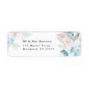 Search for beautiful flower return address labels Elegant