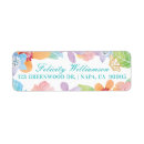 Search for rainbow butterfly return address labels Butterflies