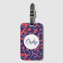 Search for floral luggage tags Pattern