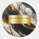 Search for hair salon business stickers Gold