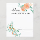Search for floral wedding advice cards Eucalyptus
