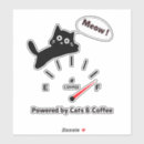 Search for cat power stickers Coffee
