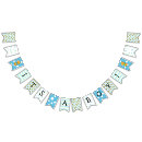 Search for teddy bear bunting flags Blue