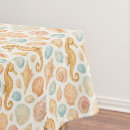 Search for seashell tablecloths Pattern