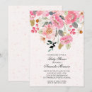 Search for social distancing baby shower invitations Watercolor floral