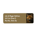Search for kitten return address labels Orange