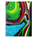 Search for hand painted notebooks Black