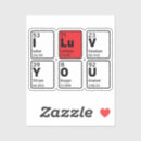 Search for love science stickers Geek