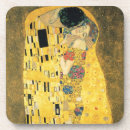 Search for gustav klimt coasters Gold