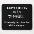Search for funny zombie mousepads Humour