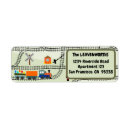 Search for train return address labels Fun