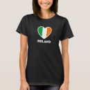 Search for irish flag tshirts White