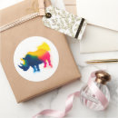 Search for rhinoceros stickers Animal