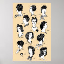 Search for hairstyle posters Vintage