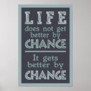 Search for life changes posters Motivational