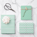 Search for green and white striped wrapping paper Birthday