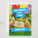 Search for funny cake invitations Cute animal