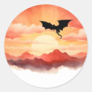 Search for dragon silhouette stickers Fantasy