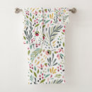 Search for leaf pattern bath towels Colourful