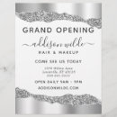 Search for salon grand opening flyers Modern