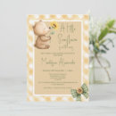 Search for brown bear invitations Vintage