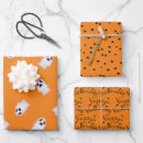 Search for happy halloween birthday wrapping paper Ghosts
