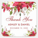 Search for poinsettia wedding stickers Green