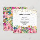 Search for pink and yellow baby shower invitations For her