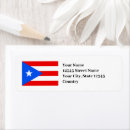 Search for red stripe return address labels Flag