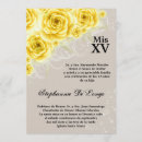 Search for yellow rose birthday invitations Roses