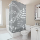 Search for silver shower curtains Typography