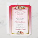 Search for deep red wedding invitations Rose
