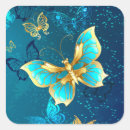 Search for golden butterfly stickers Blue