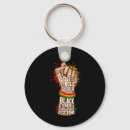 Search for black fist key rings Activism
