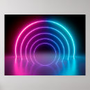 Search for neon glow posters Background