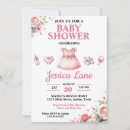 Search for pretty shoe invitations Ballerina