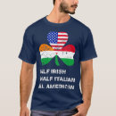 Search for half irish half italian tshirts Green