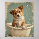 Search for dog bath art Cute