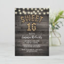 Search for light bulb invitations Barn wood