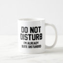 Search for disturbed mugs Disturbing