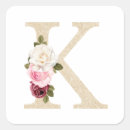 Search for letter k monogram stickers Elegant