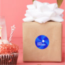 Search for happy hanukkah stickers Blue