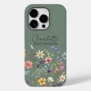 Search for wildflower iphone cases Sage green
