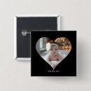 Search for heart design badges Black and white
