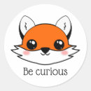 Search for fox stickers Kawaii